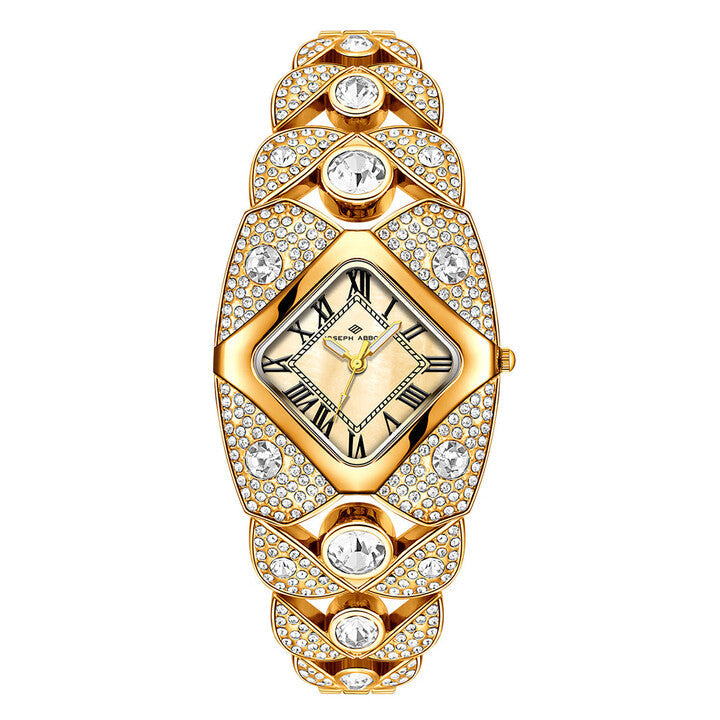 Luxury Full Diamond High-end Bracelet Women's Watch